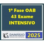 1ª Fase 43º Exame - Intensivo (DAMÁSIO 2025) (Ordem dos Advogados do Brasil)